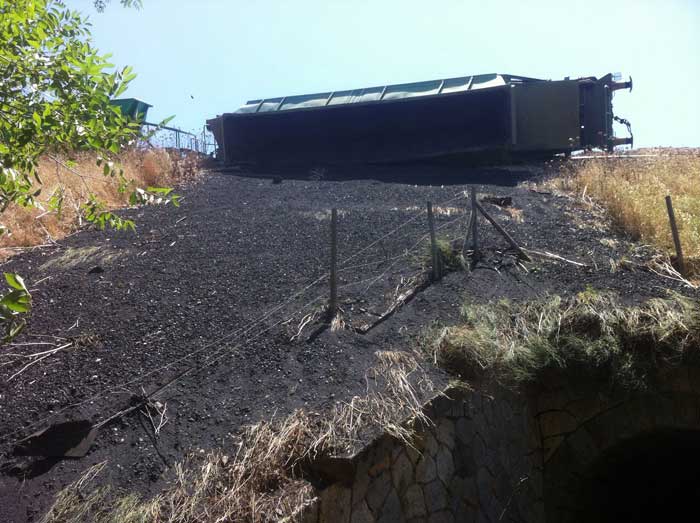 Accidente ferroviario en Pearroya Pueblonuevo