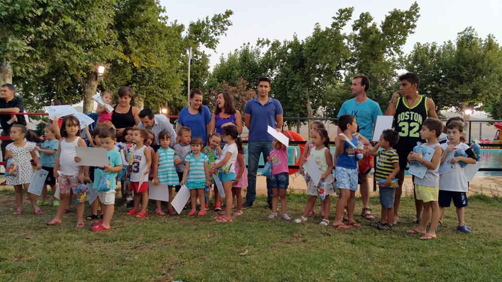 Primera edición de los cursos de natación