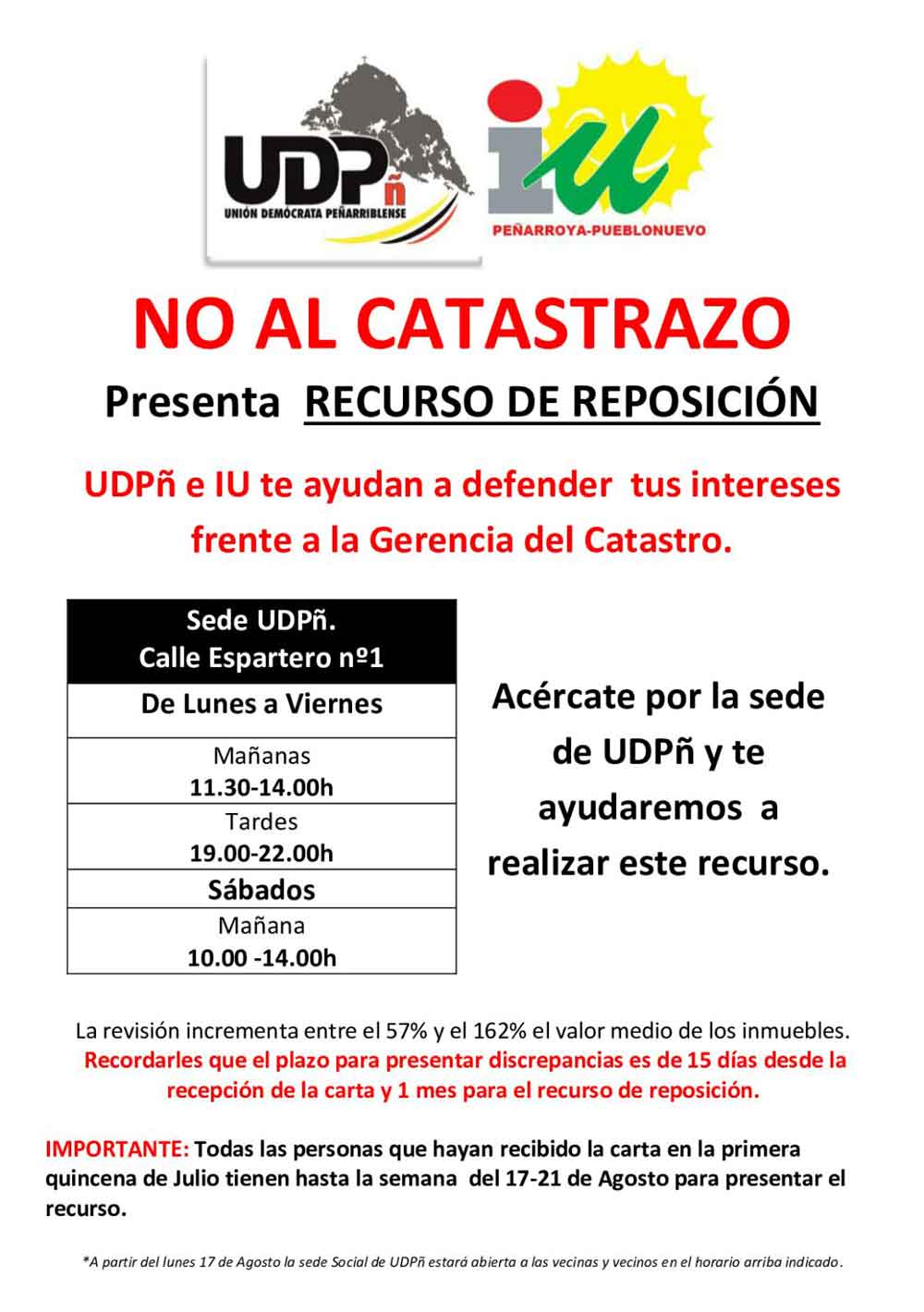 No al catastrazo