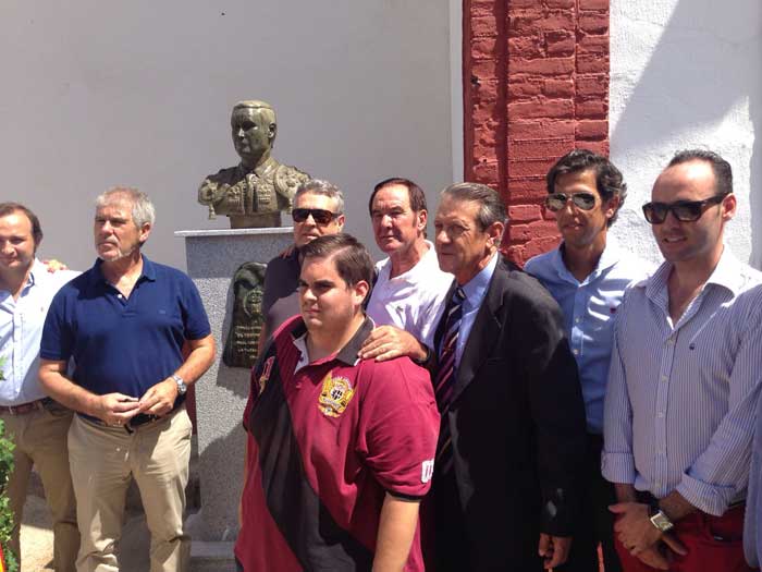 Homenaje al torero Toms Moreno 
