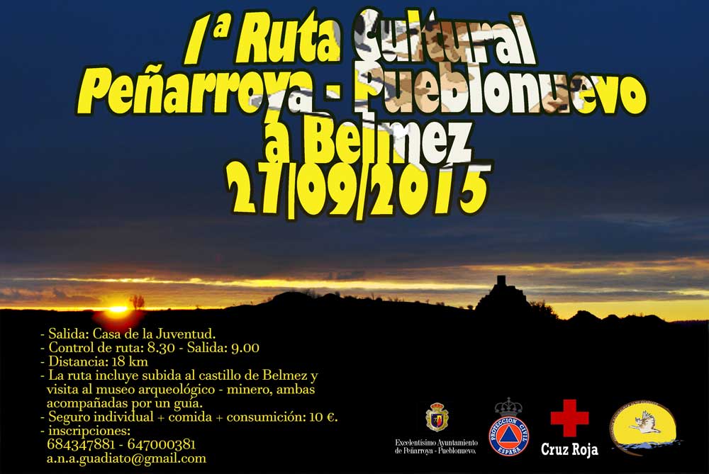 Primera ruta cultural Pearroya Pueblonuevo Belmez