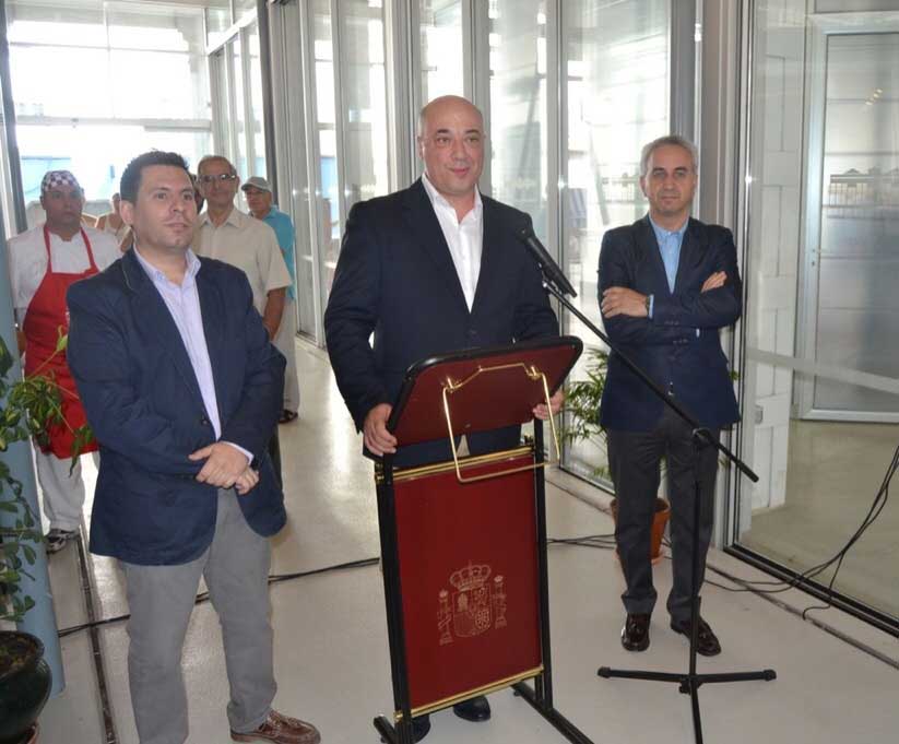 Inauguracin mercado Sebastin Snchez
