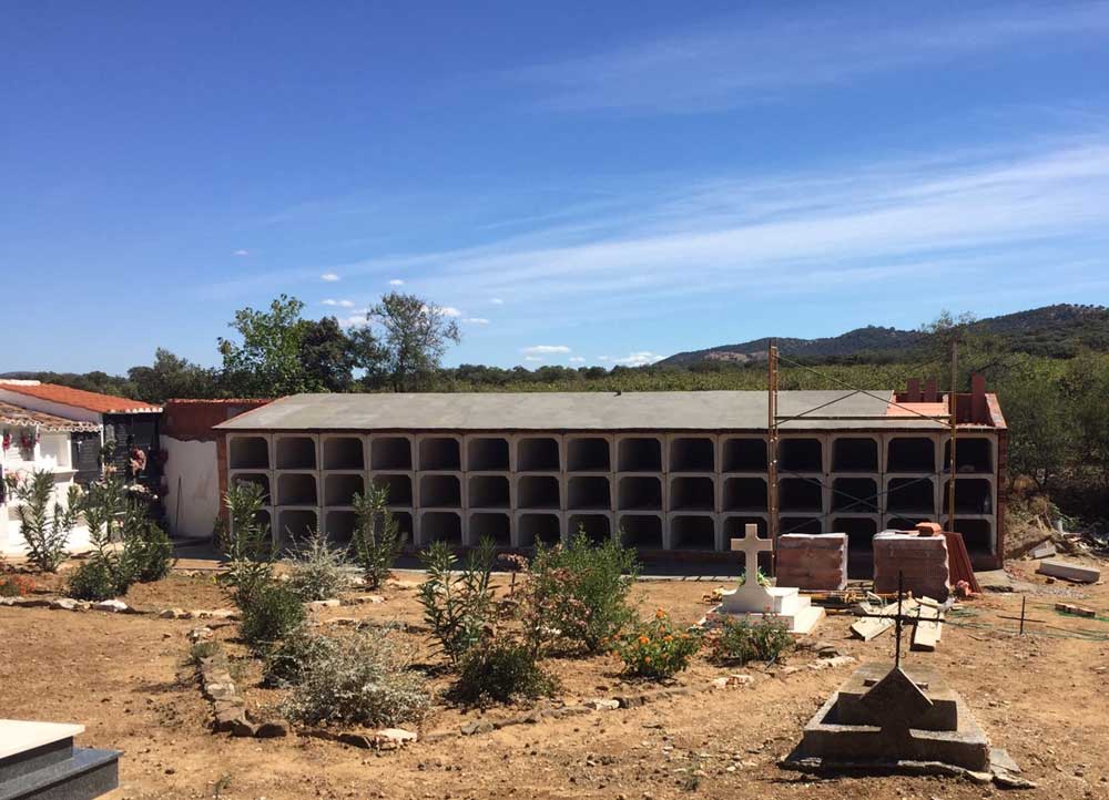 Obras de mejora en el Cementerio Municipal