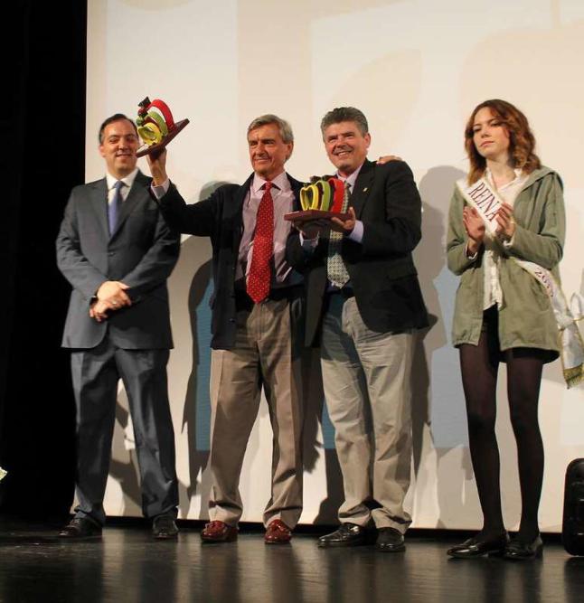 Las tres Villaviciosas en el festival de la manzana