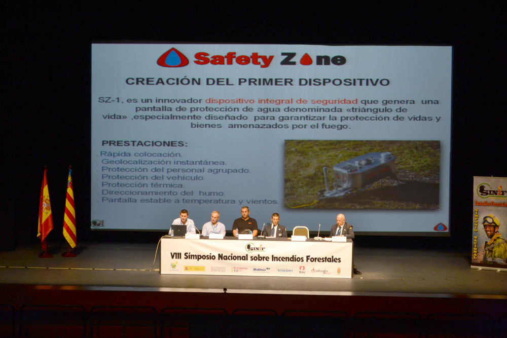 Safety Zone es premiada en el simposio nacional de incendios forestales