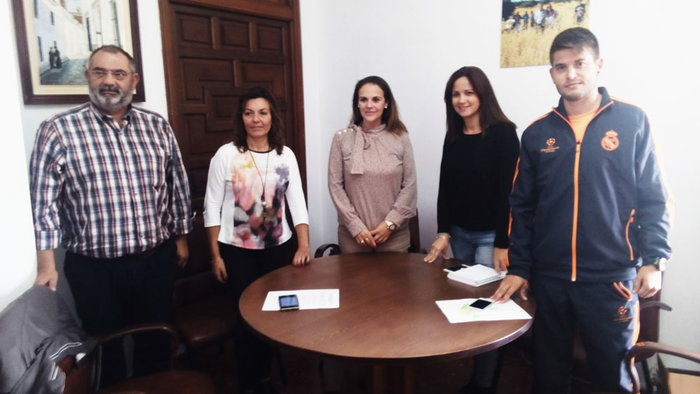 Visita de la Delegada de Consumo y Participacin Ciudadana