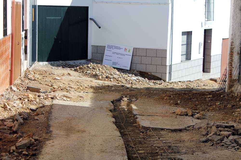 Comienzan las obras en las calle Benavente y Parra