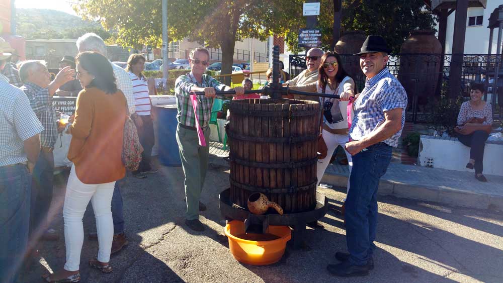 Villanueva del Rey celebra su fiesta de la trasiega 