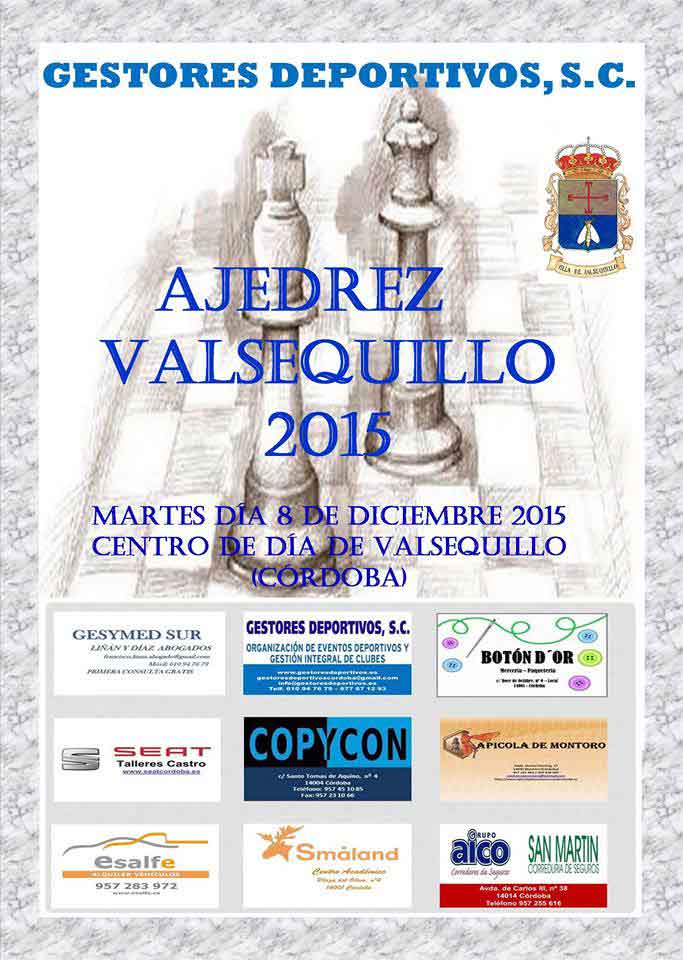 Torneo de ajedrez en Valsequillo