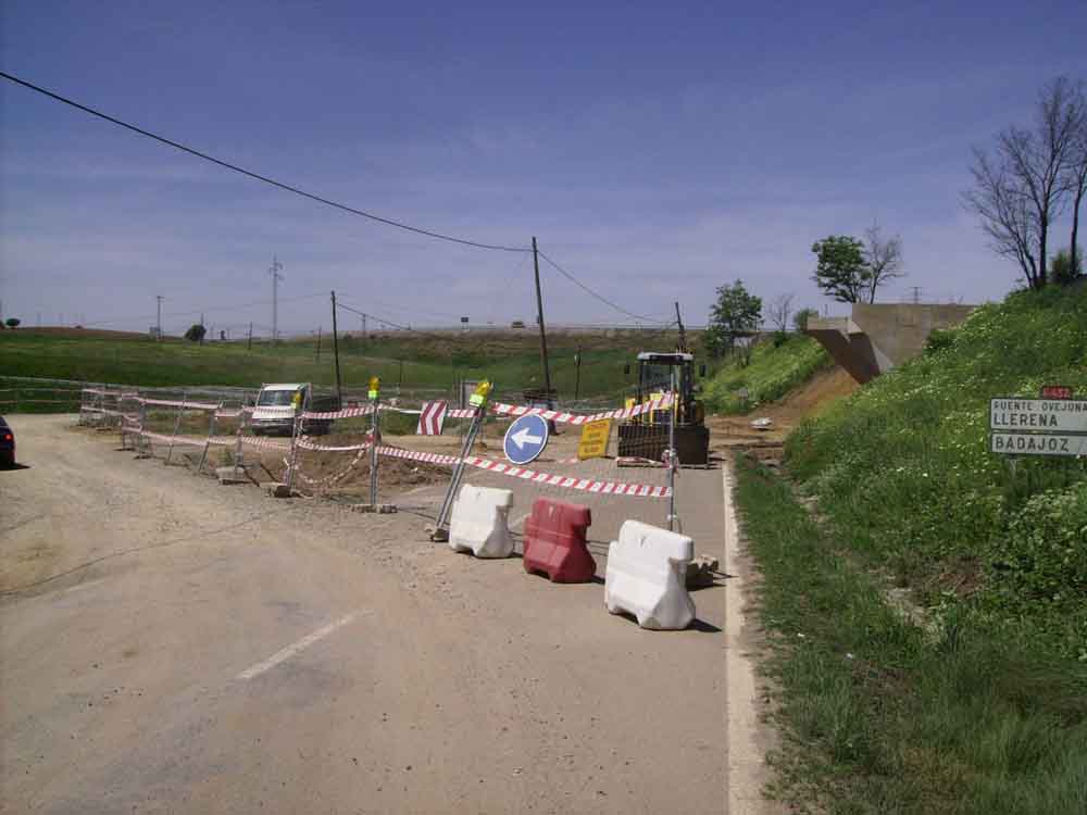 Esta rotonda va a permitir el acceso al polgono industrial de Vega Currillo