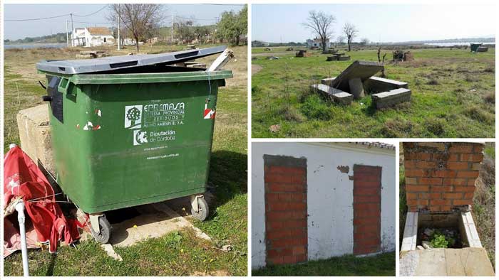 Denuncia del abandono del parque Rodrguez Cantero