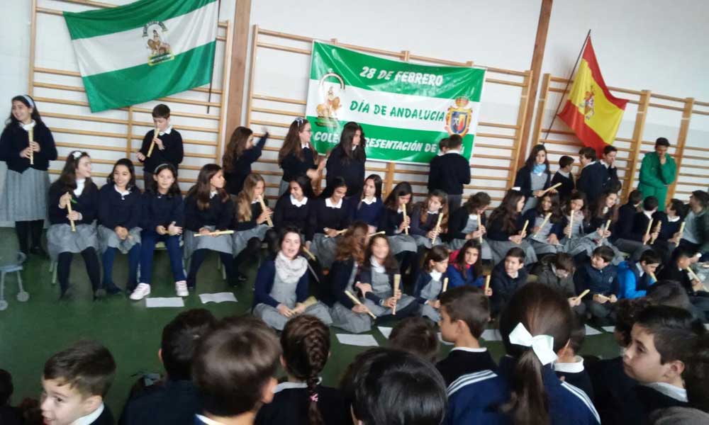 Da de Andaluca en el colegio Presentacin de Mara