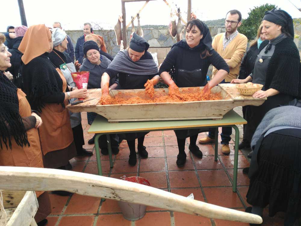 Matanza tradicional de El Alcornocal 