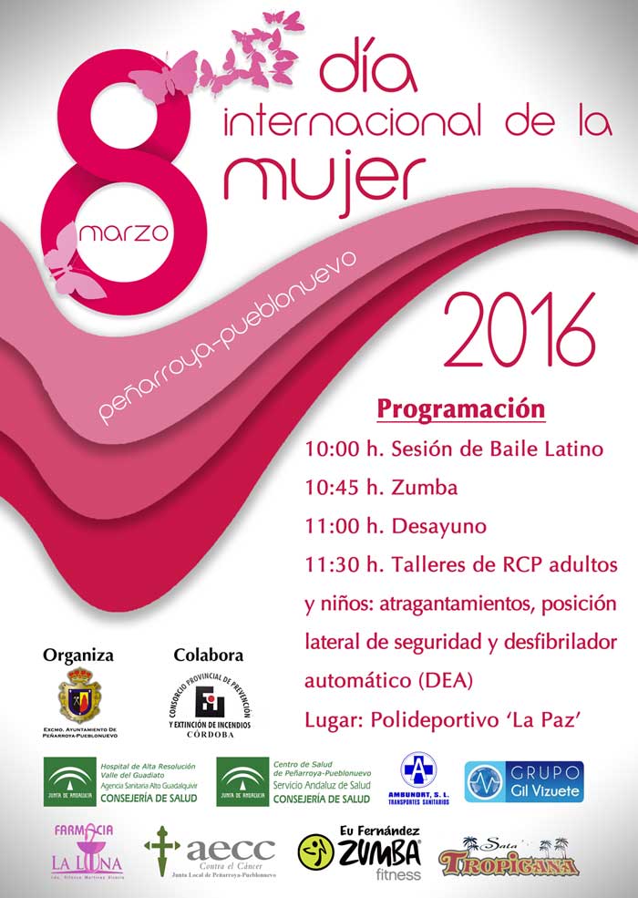 Actos del Da internacional de la mujer en el Guadiato