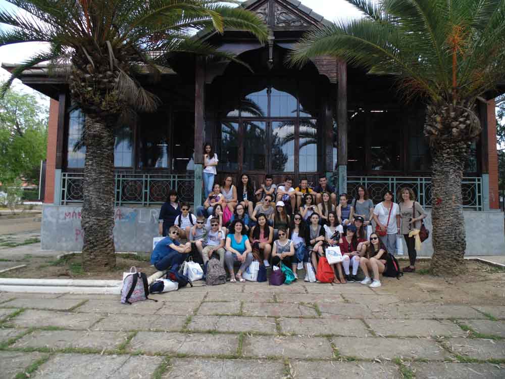 Alumnos franceses en el C.E.I.P. Bilinge San Jos De Calasanz 