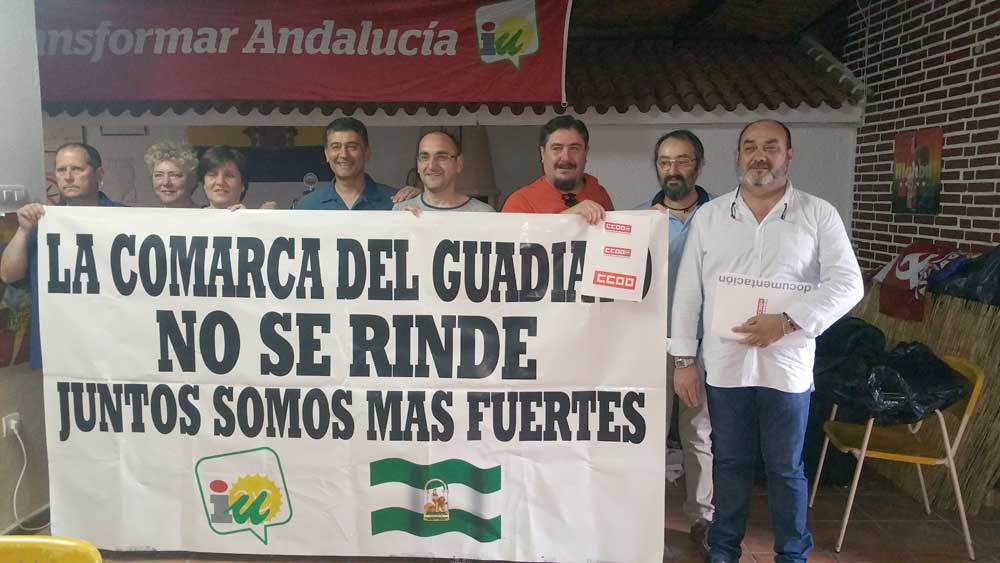 IU y CCOO anuncian la creacin de una plataforma reivindicativa