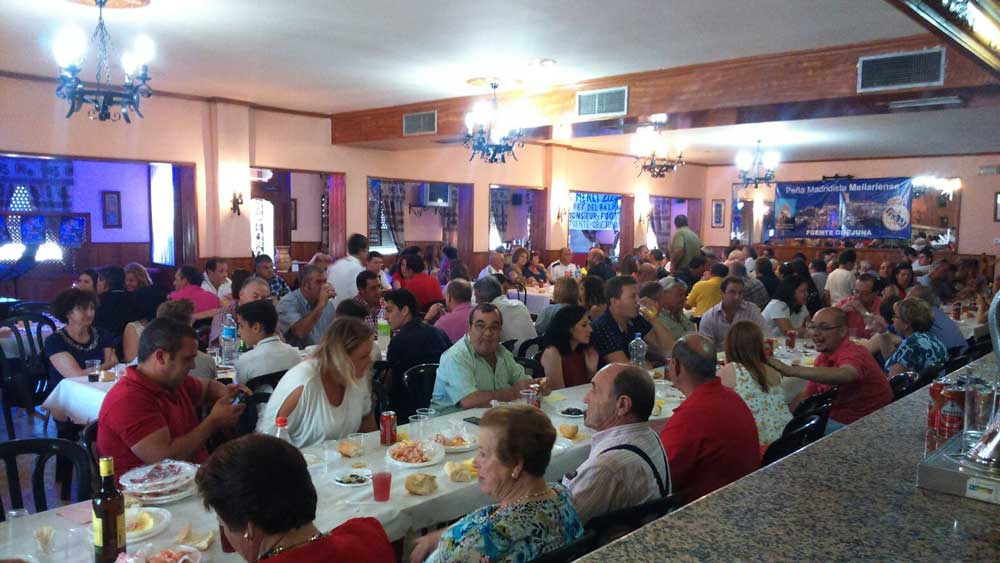 La pea madridista Mellariense celebra su jornada de convivencia