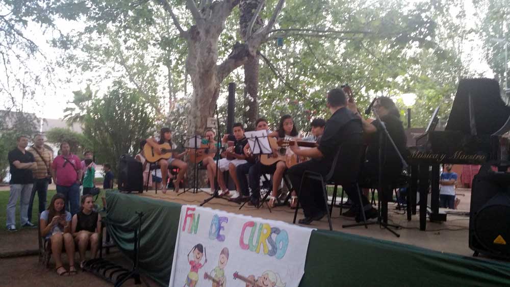 Audicin fin de curso de la escuela de msica