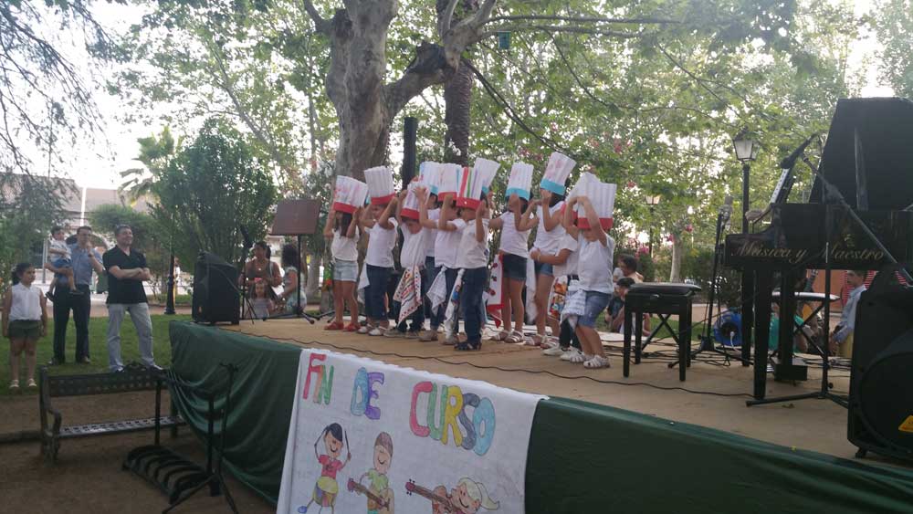 Audicin fin de curso de la escuela de msica