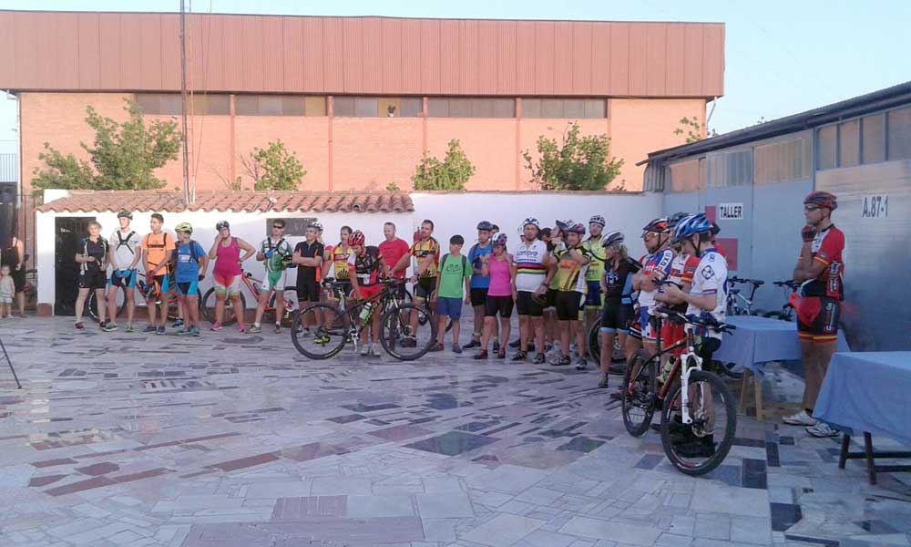 I marcha nocturna solidaria MTB