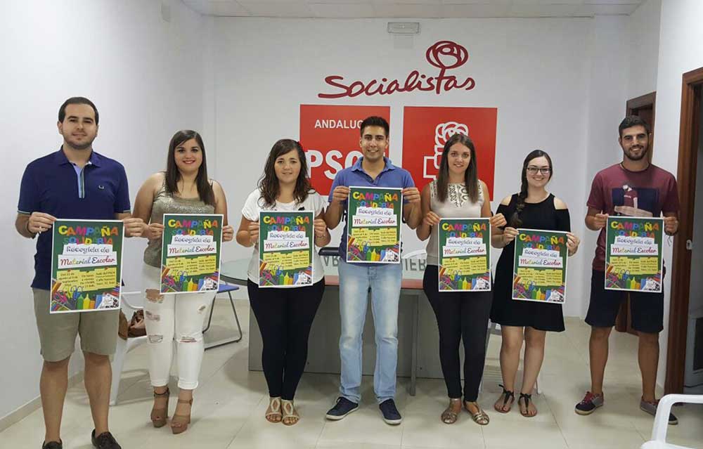 Campaa solidaria de recogida de material escolar