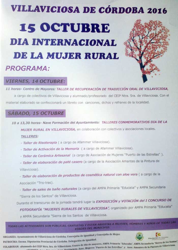 Da Internacional de la Mujer Rural