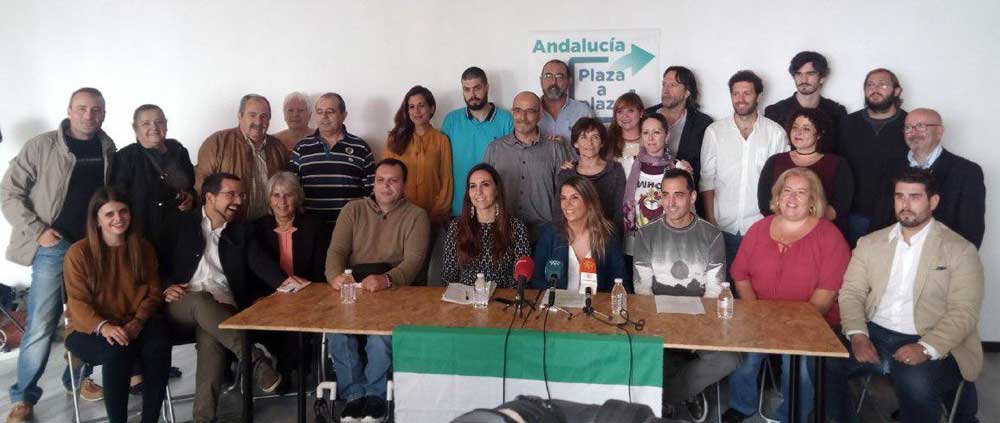 Dos cordobeses conforman la lista de la candidatura Andaluca, plaza a plaza 