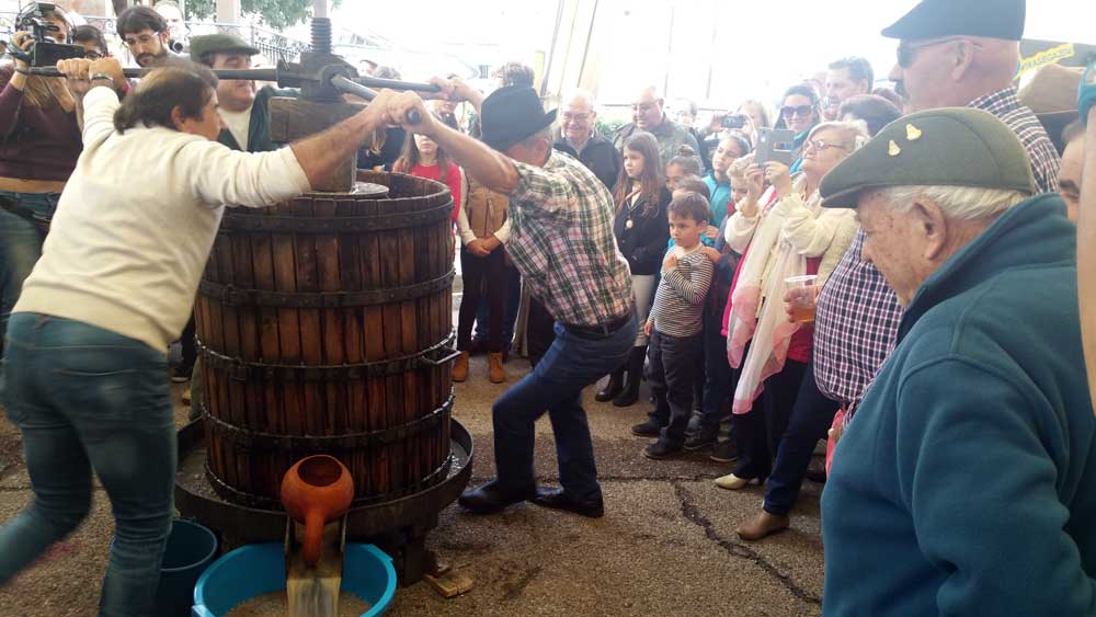 Villanueva del Rey celebra su fiesta de la trasiega