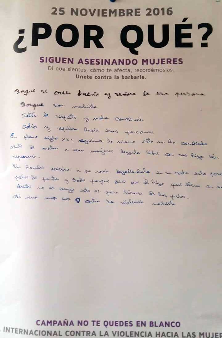 Da contra la violencia en La Granjuela