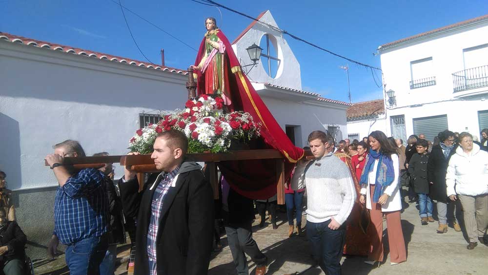 Fiesta de Santa Brbara en el Porvenir