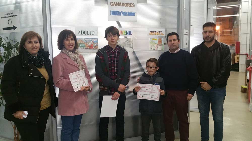 Ganadores del concurso de postales de Navidad