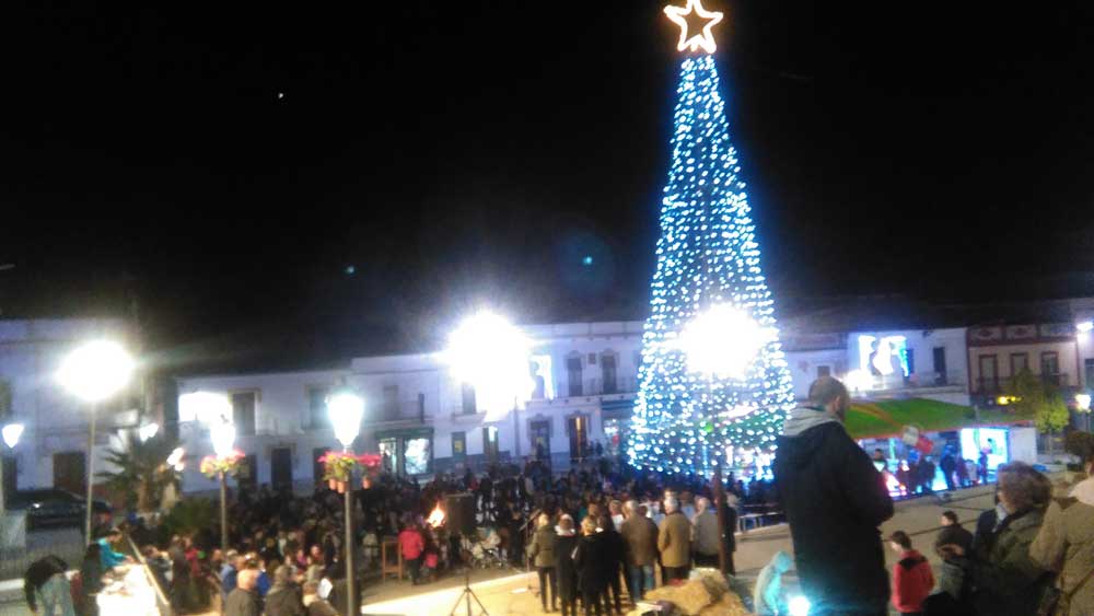 Una gran fiesta de la Navidad 