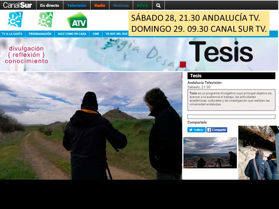 El domingo en el programa TESIS de Andaluca TV