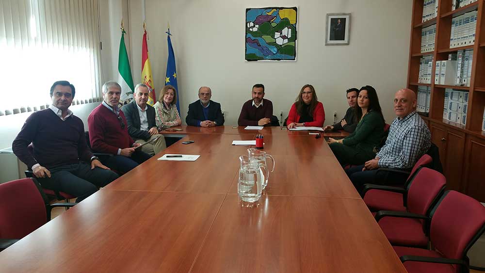 Encuentro con alcaldes del Guadiato