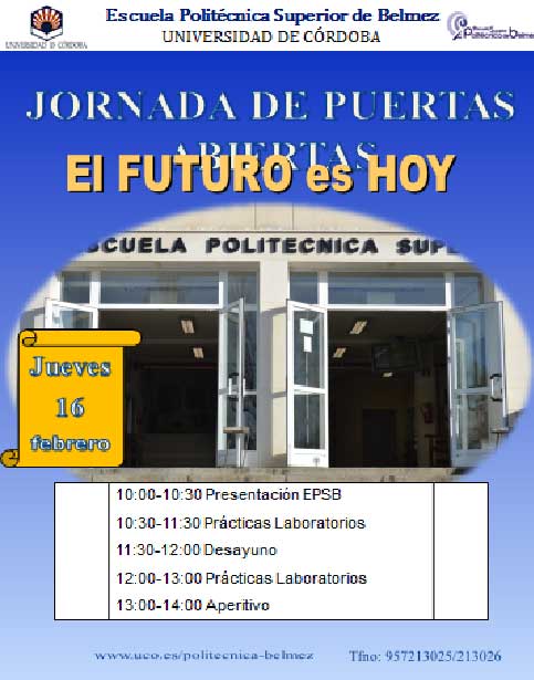 Tercera jornada cientfica de puertas abiertas