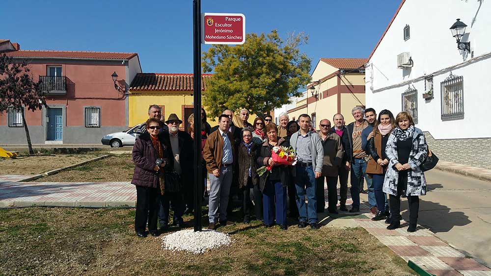  Homenaje al escultor Jernimo Mohedano