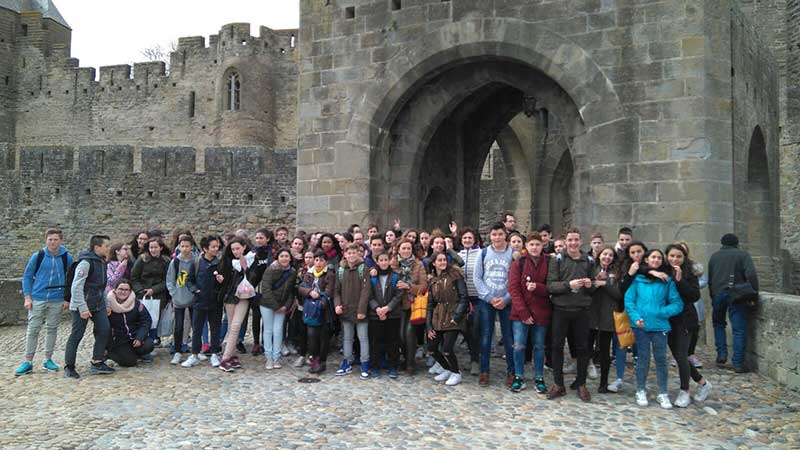 Viaje a Francia alumnos de 6 de primaria