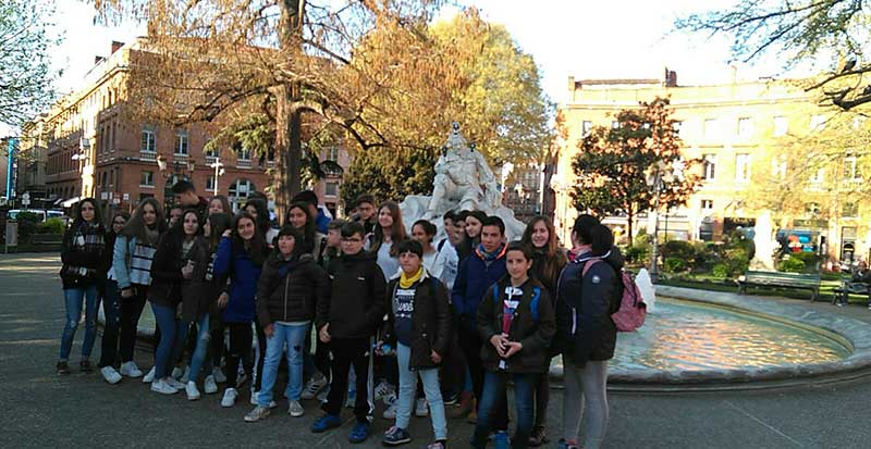 Viaje a Francia alumnos de 6 de primaria