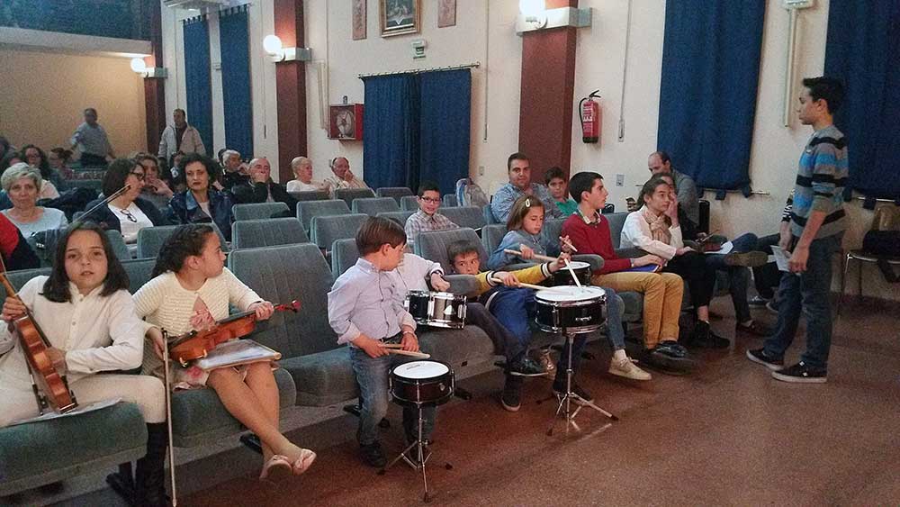 La Escuela de Msica celebra su audicin del segundo trimestre