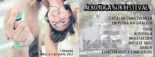 Espiel acoger el AcroYoga Sur Festival