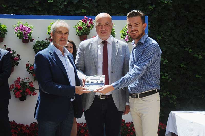 Primer premio del concurso de rincones tpicos de la provincia