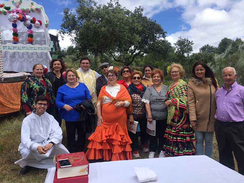 Romeras en las aldeas de Fuente Obejun