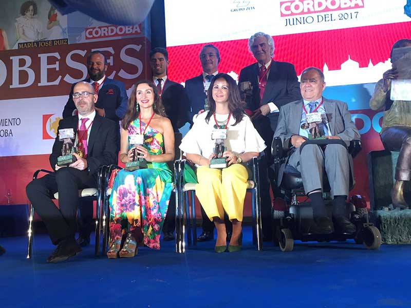 Silvia Mellado recoge el Premio Cordobeses del ao 