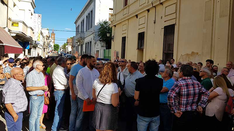 Manifestacin pidiendo seguridad y medidas ms contundente