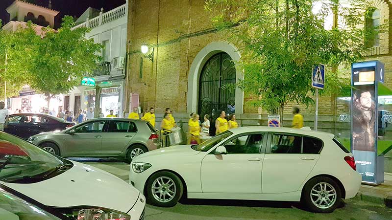 Primera edicin de la shopping night