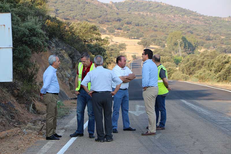 Diputacin repara dos tramos de carretera