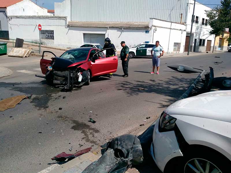 Accidente en la Ronda Sur 