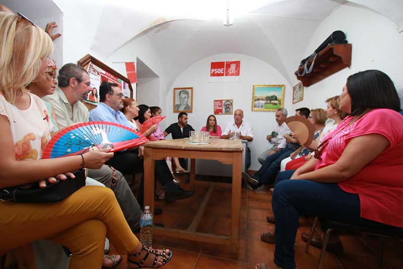 militantes socialistas de la comarca del Guadiato 