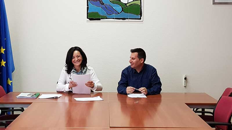 La delegada del Gobierno en Pearroya-Pueblonuevo 