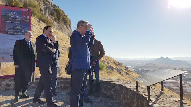 Primer mirador virtual de Andaluca en el castillo